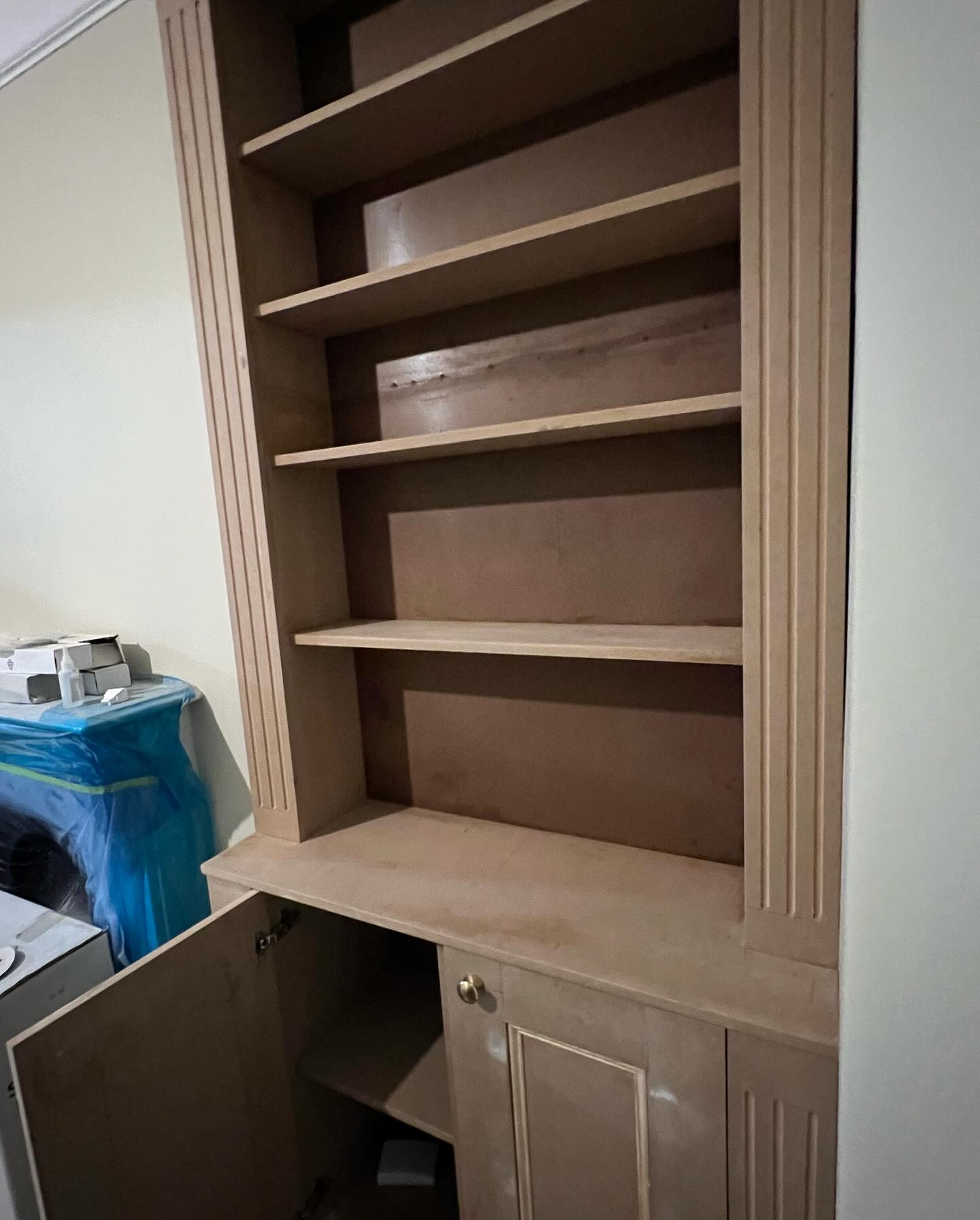 Custom-fitted shelves and cupboards in Rochester, Kent